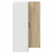 vidaXL Kitchen Cabinet Sonoma Oak 57 x 57 x 100 cm Engineered Wood Lucy And Phil Academy Lucy And Phil Academy