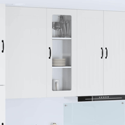 vidaXL Kitchen Cabinet White 40 x 31 x 100 cm Engineered Wood Lucy And Phil Academy Lucy And Phil Academy