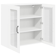 vidaXL Kitchen Cabinet with Shelf High Gloss White 80 x 31 x 80 cm Lucy And Phil Academy Lucy And Phil Academy