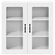 vidaXL Kitchen Cabinet with Shelf High Gloss White 80 x 31 x 80 cm Lucy And Phil Academy Lucy And Phil Academy