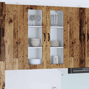 vidaXL Kitchen Wall Cabinet Old Wood 80 x 31 x 100 cm Engineered Wood Lucy And Phil Academy Lucy And Phil Academy
