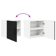 vidaXL Kitchen Wall Cabinet with Shelf 2 pcs Black 40 x 31 x 40 cm Lucy And Phil Academy Lucy And Phil Academy