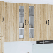 vidaXL Kitchen Wall Cabinet with Shelf Sonoma Oak 60 x 31 x 100 cm Lucy And Phil Academy Lucy And Phil Academy