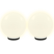 vidaXL LED Bowl Lamps 4 pcs Spherical 25 cm PMMA Lucy And Phil Academy Lucy And Phil Academy