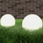 vidaXL LED Bowl Lamps 4 pcs Spherical 25 cm PMMA Lucy And Phil Academy Lucy And Phil Academy