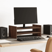 vidaXL Monitor Stand Brown Oak 50x27x20 cm Engineered Wood Lucy And Phil Academy Lucy And Phil Academy