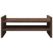 vidaXL Monitor Stand Brown Oak 50x27x20 cm Engineered Wood Lucy And Phil Academy Lucy And Phil Academy