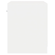 vidaXL Nightstand 2 pcs with Drawer White Lucy And Phil Academy Lucy And Phil Academy