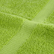 vidaXL Premium Sauna Towels SOLUND 4 pcs Apple Green 80x200 cm 600 gsm Lucy And Phil Academy Lucy And Phil Academy