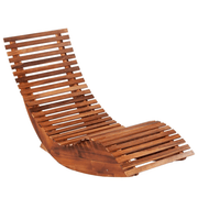 vidaXL Rocking Sun Loungers 2 pcs Acacia Wood Lucy And Phil Academy Lucy And Phil Academy