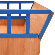 vidaXL Sandbox Pirate Ship Firwood 190x94.5x101 cm Lucy And Phil Academy Lucy And Phil Academy