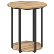 vidaXL Side Table Set 2 pcs Brown 50 x 50 x 50.5 cm Engineered Wood Lucy And Phil Academy Lucy And Phil Academy