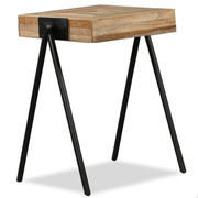 vidaXL Side Table Solid Reclaimed Teak Lucy And Phil Academy Lucy And Phil Academy