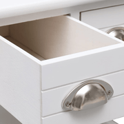 vidaXL Side Table White 40x40x40 cm Paulownia Wood Lucy And Phil Academy Lucy And Phil Academy