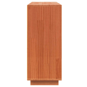 vidaXL Sideboard Wax Brown 104.5 x 34 x 80 cm Solid Pine Wood Lucy And Phil Academy Lucy And Phil Academy
