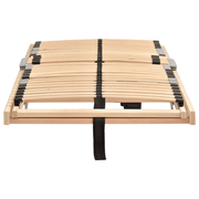 vidaXL Slatted Bed Base Brown 100 x 190 cm Solid beech wood Lucy And Phil Academy Lucy And Phil Academy