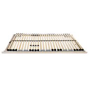 vidaXL Slatted Bed Base Brown 140 x 190 cm Solid beech wood Lucy And Phil Academy Lucy And Phil Academy