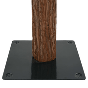 vidaXL Slim Christmas Tree with Real Wood and White Snow Green 210 cm Lucy And Phil Academy Lucy And Phil Academy