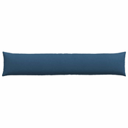 vidaXL Sofa Pillows 2 pcs Blue 200 x 40 cm Fabric Lucy And Phil Academy Lucy And Phil Academy