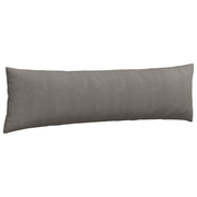 vidaXL Sofa Pillows 2 pcs Light Grey 145 x 40 cm Corduroy Fabric Lucy And Phil Academy Lucy And Phil Academy