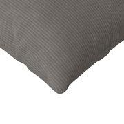 vidaXL Sofa Pillows 2 pcs Light Grey 145 x 40 cm Corduroy Fabric Lucy And Phil Academy Lucy And Phil Academy