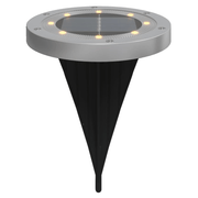 vidaXL Solar Ground Lights with Ground Spikes Outdoor 12 pcs Warm White Lucy And Phil Academy Lucy And Phil Academy