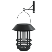 vidaXL Solar Outdoor Wall Lanterns 2 pcs Warm White Flickering Flame Lucy And Phil Academy Lucy And Phil Academy