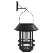 vidaXL Solar Outdoor Wall Lanterns 2 pcs Warm White Flickering Flame Lucy And Phil Academy Lucy And Phil Academy