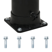 vidaXL Solar Shower Black 214 cm 20 L Lucy And Phil Academy Lucy And Phil Academy