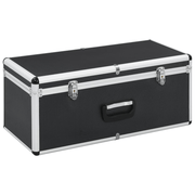 vidaXL Storage Cases 2 pcs Black Aluminium Lucy And Phil Academy Lucy And Phil Academy
