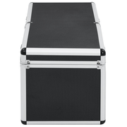 vidaXL Storage Cases 2 pcs Black Aluminium Lucy And Phil Academy Lucy And Phil Academy