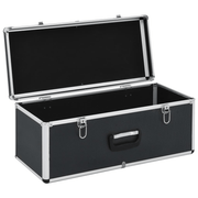 vidaXL Storage Cases 2 pcs Black Aluminium Lucy And Phil Academy Lucy And Phil Academy