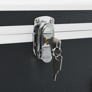 vidaXL Storage Cases 2 pcs Black Aluminium Lucy And Phil Academy Lucy And Phil Academy