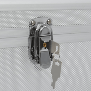 vidaXL Storage Cases 2 pcs Silver Aluminium Lucy And Phil Academy Lucy And Phil Academy