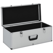 vidaXL Storage Cases 2 pcs Silver Aluminium Lucy And Phil Academy Lucy And Phil Academy