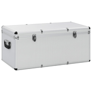 vidaXL Storage Cases 3 pcs Silver Aluminium Lucy And Phil Academy Lucy And Phil Academy