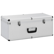vidaXL Storage Cases 3 pcs Silver Aluminium Lucy And Phil Academy Lucy And Phil Academy