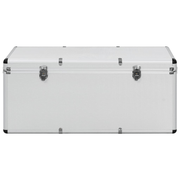 vidaXL Storage Cases 3 pcs Silver Aluminium Lucy And Phil Academy Lucy And Phil Academy