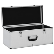 vidaXL Storage Cases 3 pcs Silver Aluminium Lucy And Phil Academy Lucy And Phil Academy