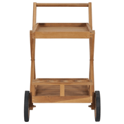 vidaXL Tea Trolley Solid Teak Wood Lucy And Phil Academy Lucy And Phil Academy
