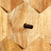 vidaXL TV Cabinet Solid Mango Wood 118x35x40 cm Lucy And Phil Academy Lucy And Phil Academy