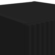 vidaXL TV Wall Cabinet 2 pcs Black 30 x 31 x 80 cm Engineered Wood Lucy And Phil Academy Lucy And Phil Academy