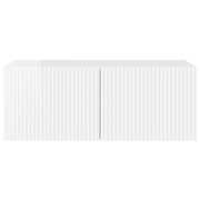 vidaXL TV Wall Cabinet Gloss White 78.5 x 31 x 29.5 cm Engineered Wood Lucy And Phil Academy Lucy And Phil Academy