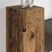 vidaXL TV Wall Cabinet Old Wood 30 x 31 x 100 cm Engineered Wood Lucy And Phil Academy Lucy And Phil Academy