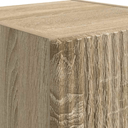 vidaXL TV Wall Cabinet Sonoma 30 x 31 x 80 cm Engineered Wood Lucy And Phil Academy Lucy And Phil Academy