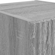 vidaXL TV Wall Cabinet Wall - mounted 2 pcs Grey Sonoma 30 x 31 x 100 cm Lucy And Phil Academy Lucy And Phil Academy