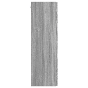 vidaXL TV Wall Cabinet Wall - mounted 2 pcs Grey Sonoma 30 x 31 x 100 cm Lucy And Phil Academy Lucy And Phil Academy