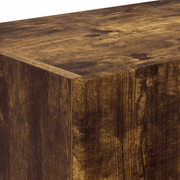 vidaXL TV Wall Cabinet Wall - mounted 2 pcs Smoked Oak 98 x 31 x 29.5 cm Lucy And Phil Academy Lucy And Phil Academy