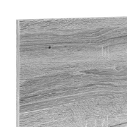 vidaXL Wall Cabinet 100x16.5x30 cm Grey Sonoma Engineered Wood Lucy And Phil Academy Lucy And Phil Academy