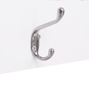 vidaXL Wall Mounted Coat Rack WELCOME White 74x29.5 cm Lucy And Phil Academy Lucy And Phil Academy
